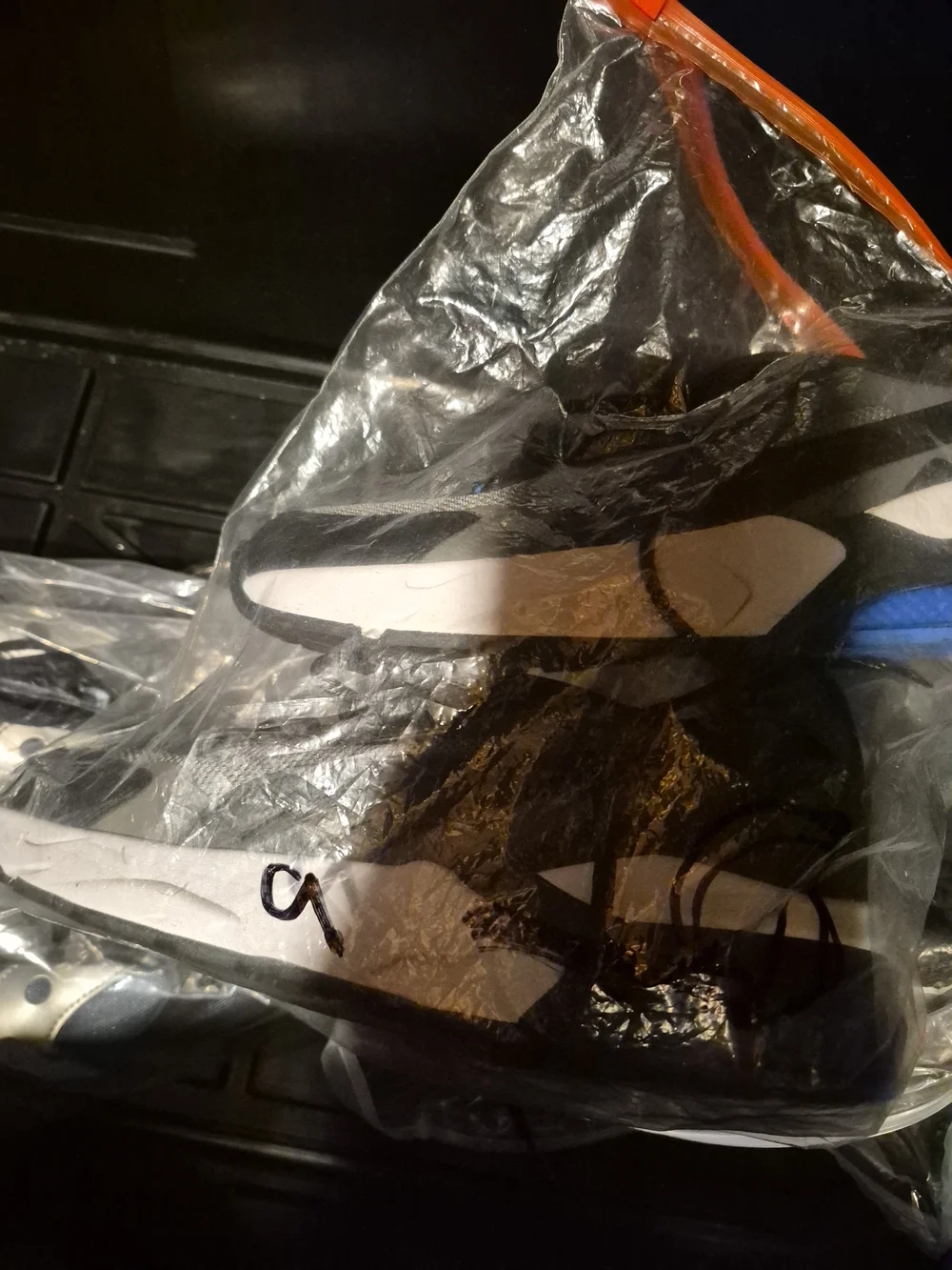 Puma Men's Black Gray and Blue Athletic Sneakers